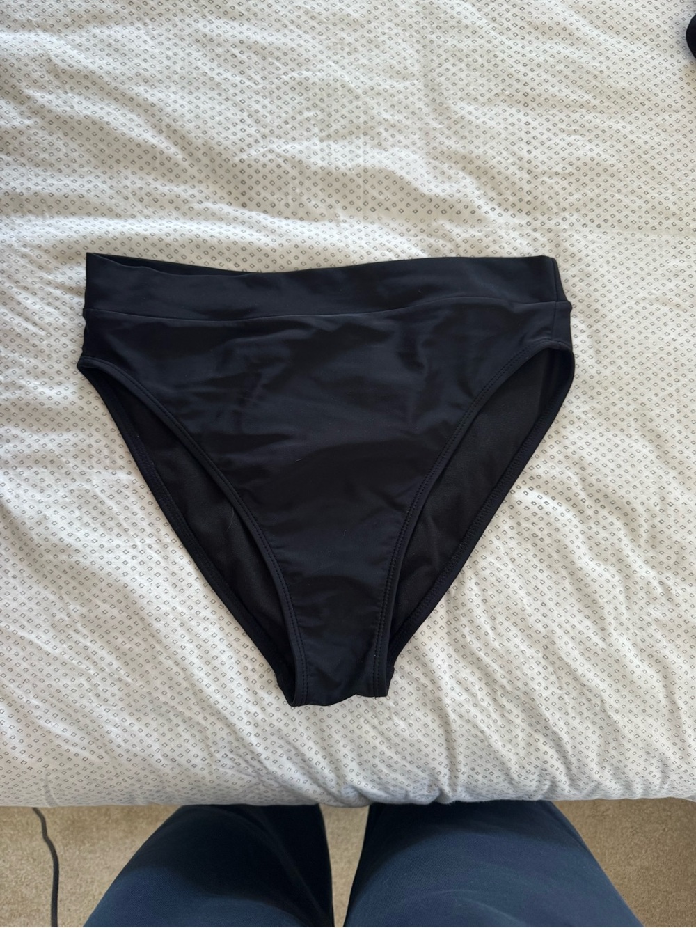 Xhilaration Black High-Waist Bikini Bottom